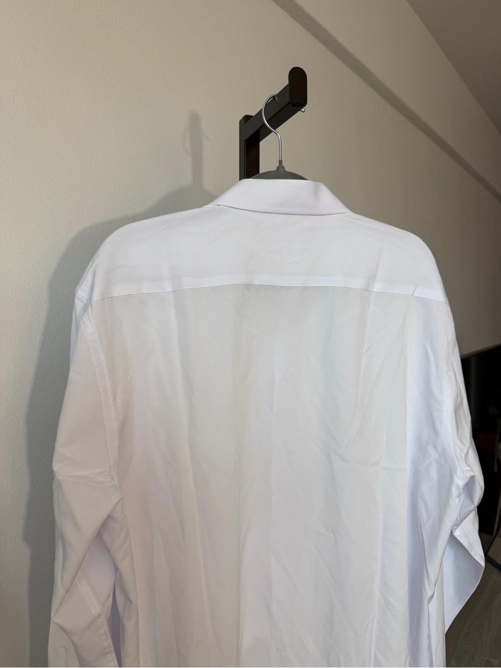 Classic Men's White Button-Down Dress Shirt Size XL - Picture 6 of 6